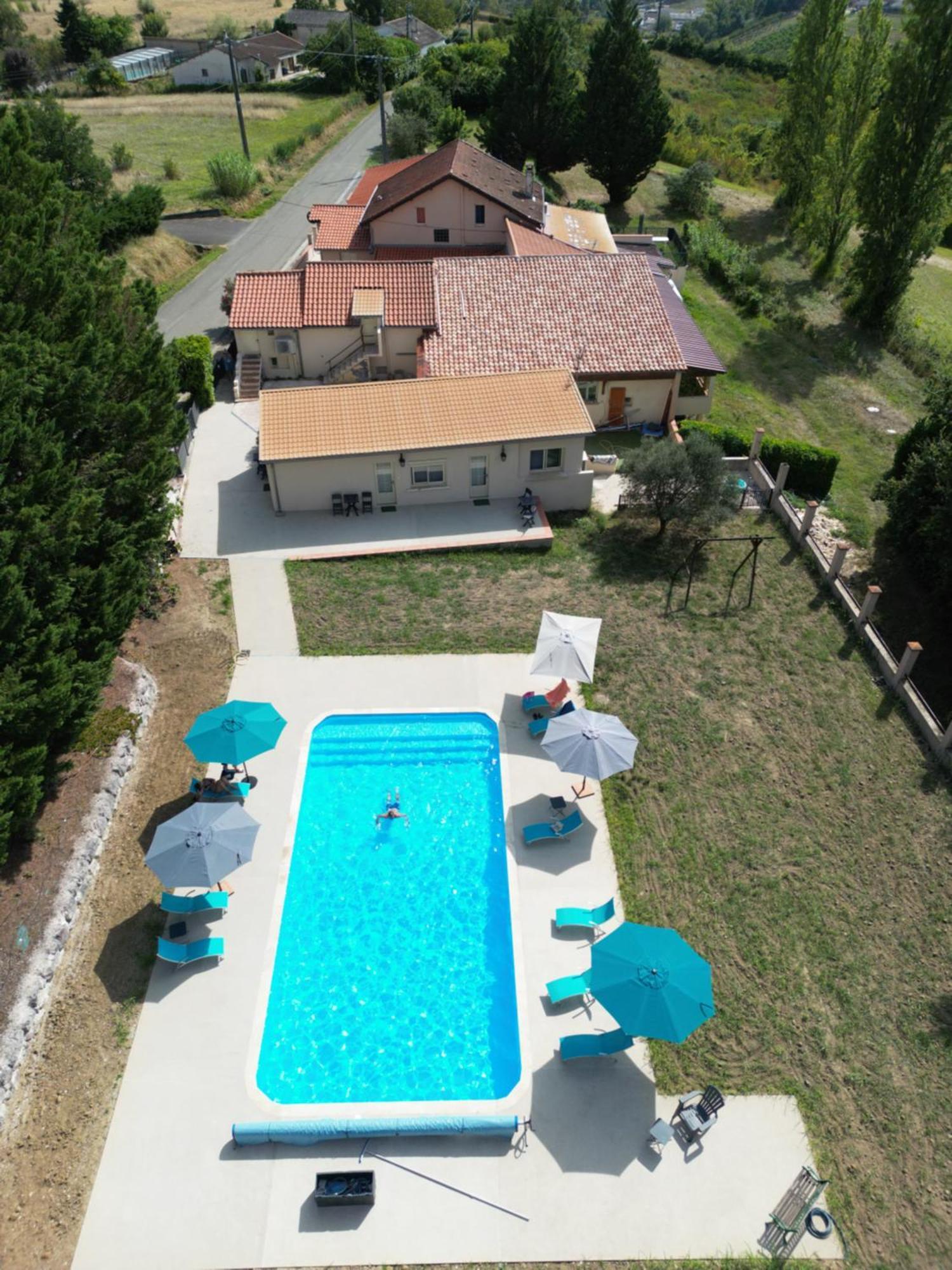 Logis Des Cretes De Pignols Hotel Moissac Exterior photo
